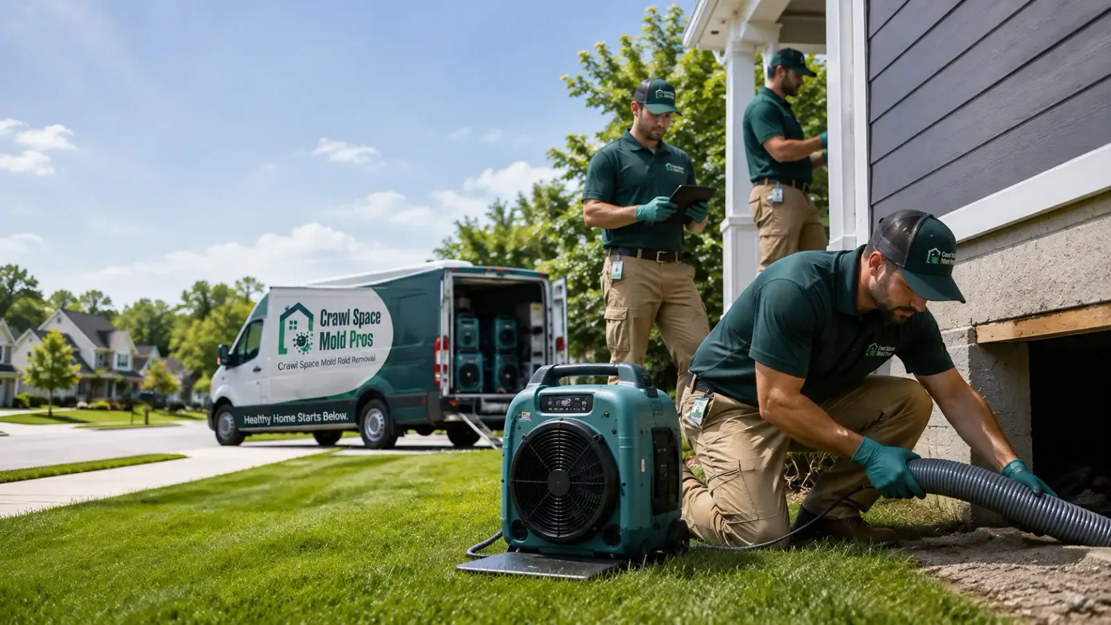 Crawl Space Mold Removal in Cape Charles, VA